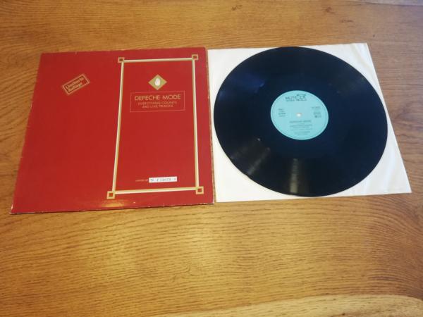 Depeche Mode Everything Counts and Live Tracks LTD.NO. 54079 1983 Mute Records 136.801 Deutsche Pressung VG+/VG+